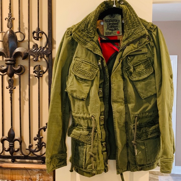 Superdry flag jacket best sale